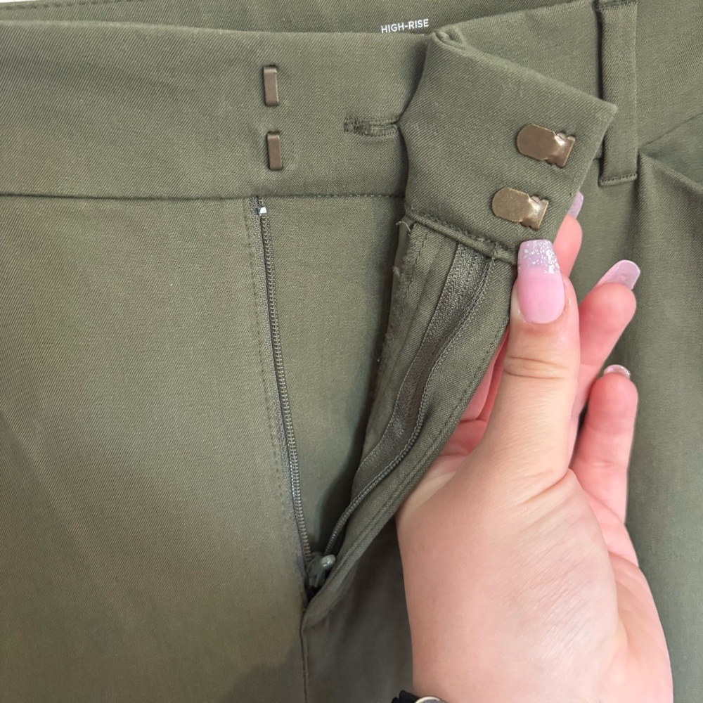 Old Navy High rise Pixie Never Fade skinny pants dressy casual trousers - Picture 7 of 11